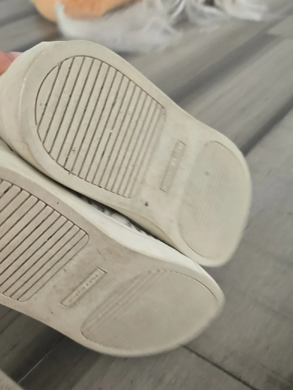 Tory Burch White Woven Leather Slip-On Sneakers